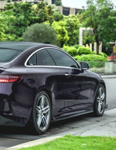 Mercedes Benz E-Class E53 E550 E450 E400 C238 A238 2018-2023 with Aftermarket Parts - Side Skirts from CMST Tuning